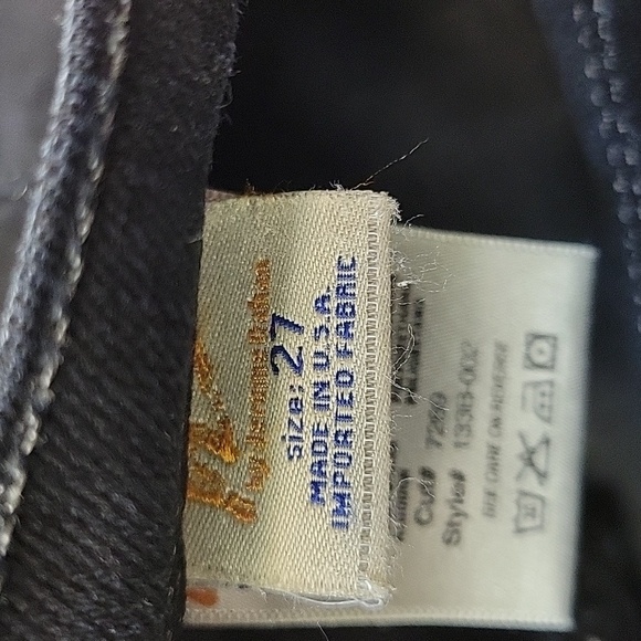 Citizens of Humanity black jeans sz 27 - Picture 6 of 6